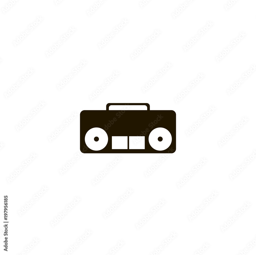 stereo icon. sign design