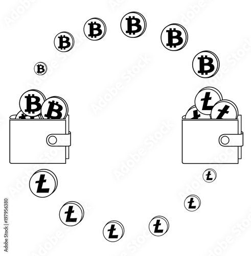 exchange between bitcoin and litecoin in the purse