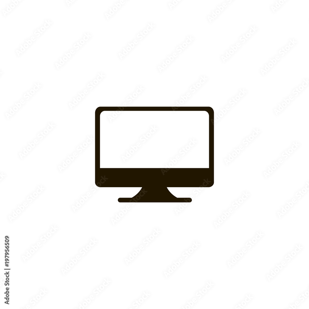 monitor icon. sign design monitor icon. sign design