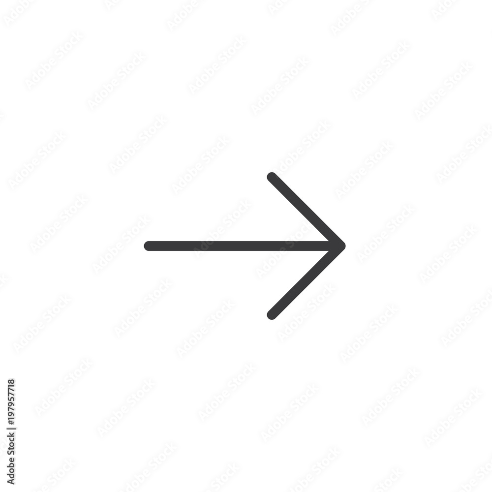 Arrow Icon. isolated perfect pixel with flat style in white background for UI, app, web site, logo. Vector illustration. Arrow Icon. isolated perfect pixel with flat style in white background for UI, app, web site, logo. Vector illustration.