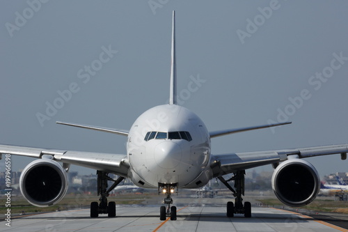 Aircraft in taxiing