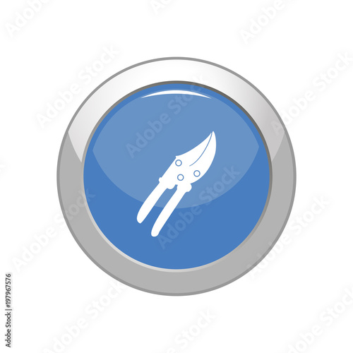 Pruner icon. Vector Illustration