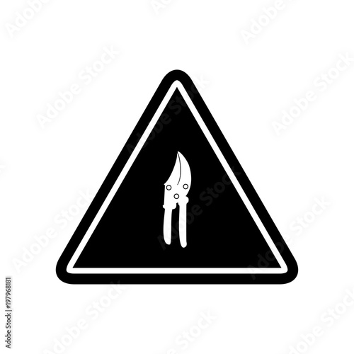 Pruner icon. Vector Illustration