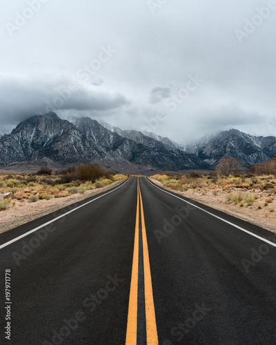 Mt Whitney Portal Road gives epic views of the Sierra Nevada as it rolls past the Alabama Hills