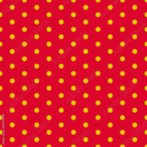 Folk art pattern in Scandinavian, Nordic style