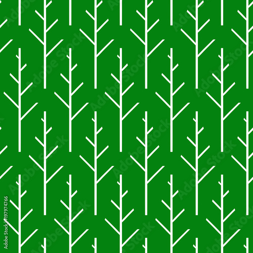 Fototapeta Naklejka Na Ścianę i Meble -  Folk art pattern in Scandinavian, Nordic style