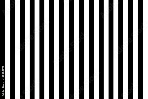 Musterstreifen nahtlos schwarz und weiß. Abstrakter Hintergrundvektor des vertikalen Streifens.
