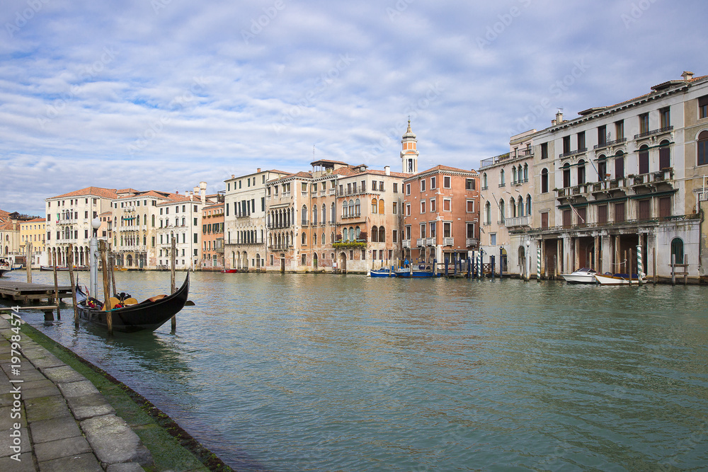 View on the Gand Canal, Venice, Italy