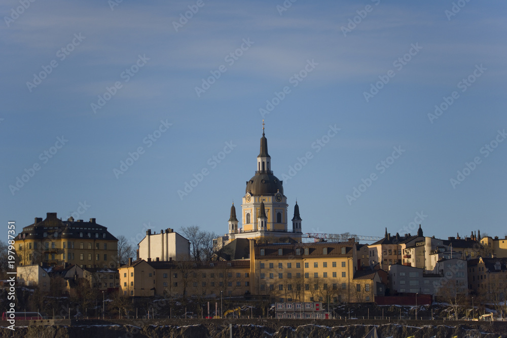 Katarina church on Sodermalm in Stockholm