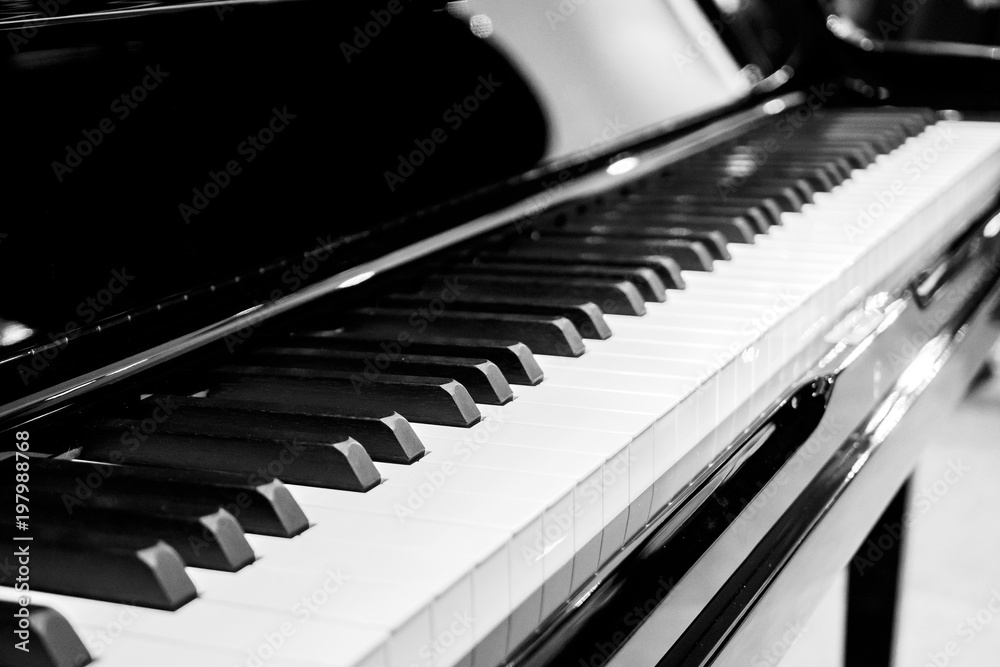 Piano keyboard background musical instrument Piano keyboard background musical instrument