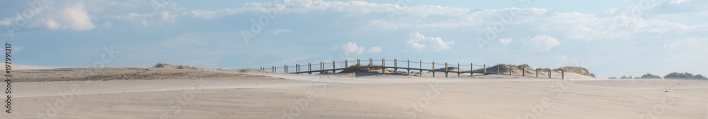 Naklejka premium Wydmy na plaży