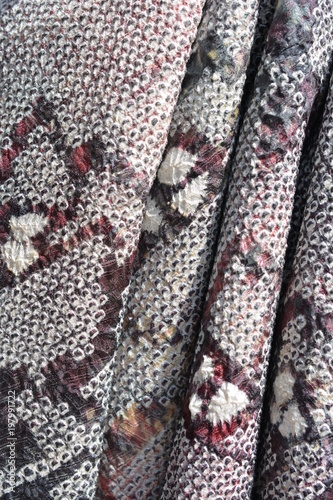 美しい日本の布、絹織物、布地、和風素材