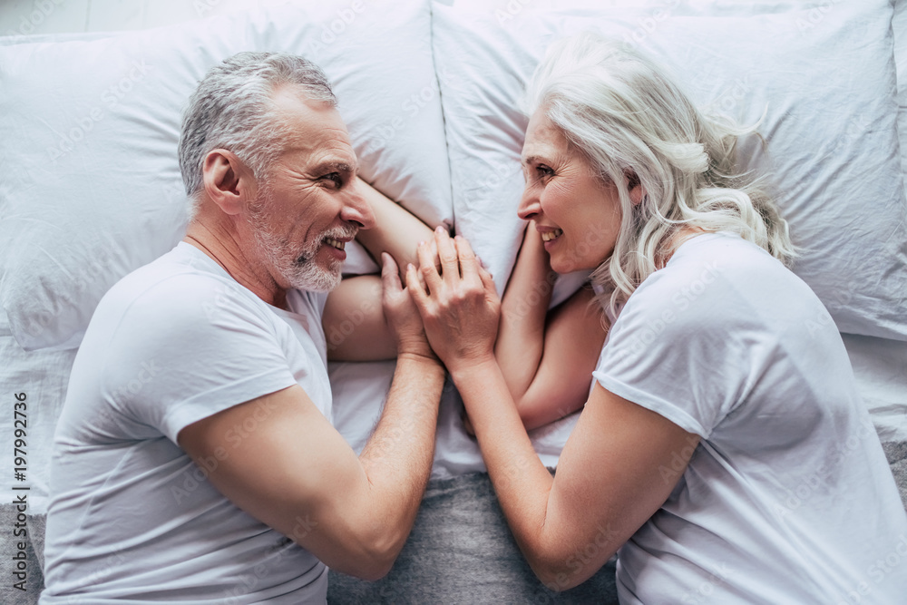 Senior couple at home Senior couple at home