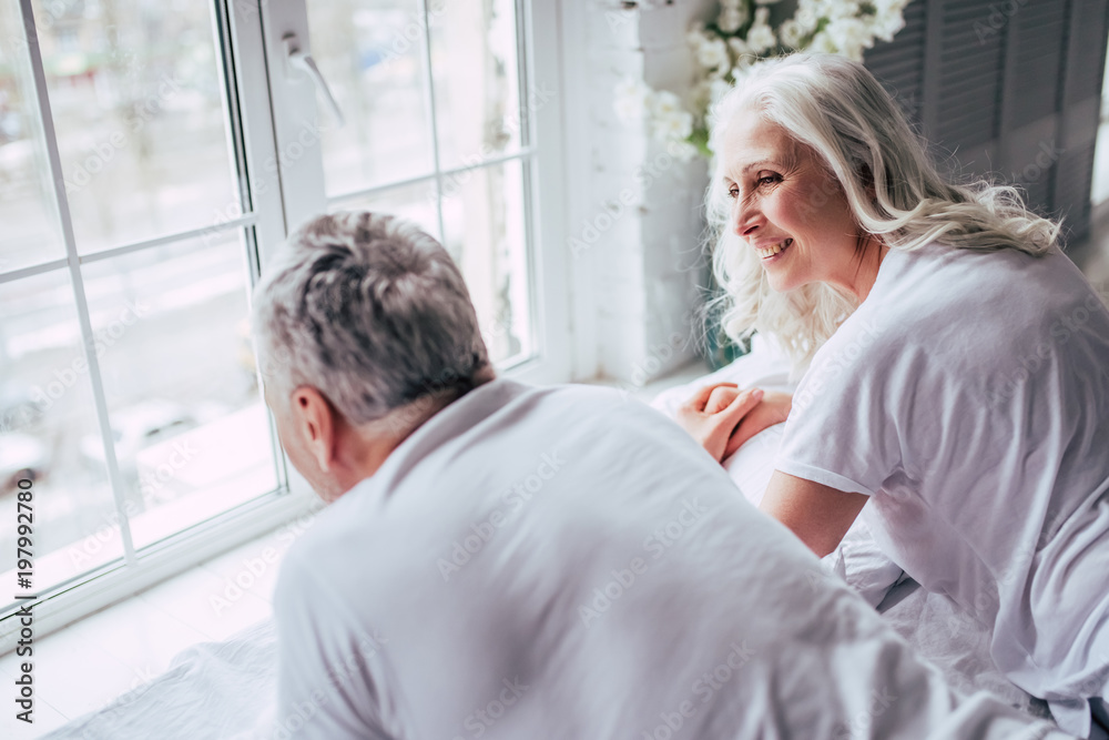 Senior couple at home Senior couple at home