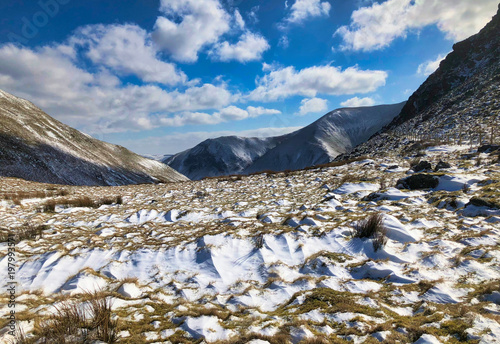 Winter in Snowdonia, Wales, UK