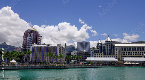 Caudan Waterfront of Port Louis, Mauritius photo