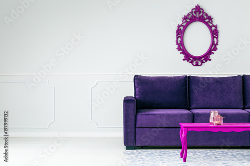 Ultra violet pantone interior