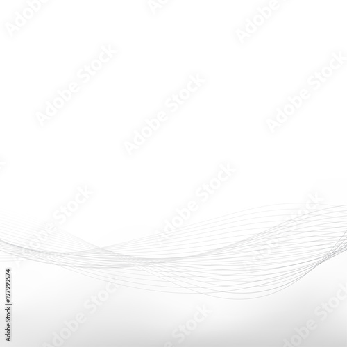 Mild blend grey swoosh lines pattern background template