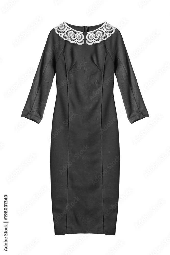 Black dress isolated Black dress isolated