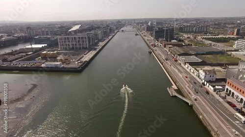 River Liffey in Dublin, Ireland
