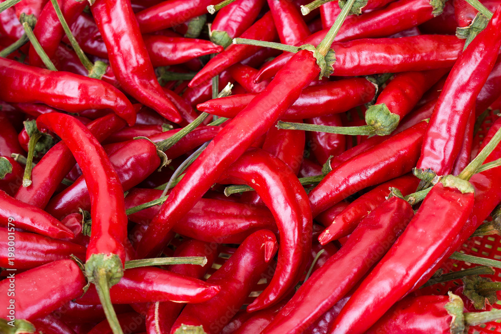 fresh spicy chilli pepper