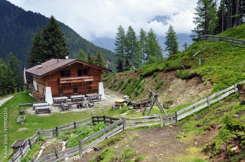 Die Auffangalm im Grödnertal