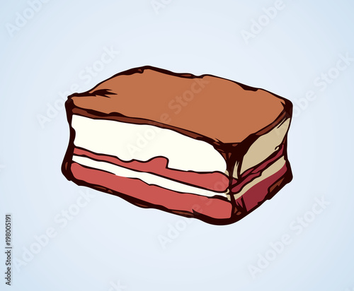 Meat. Vector drawing