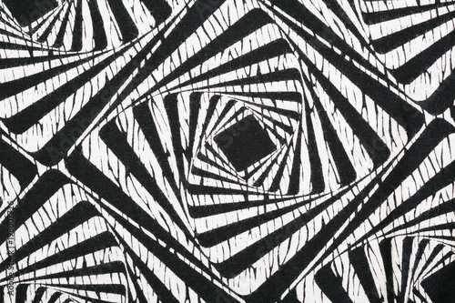 Bkack and white  fabric background