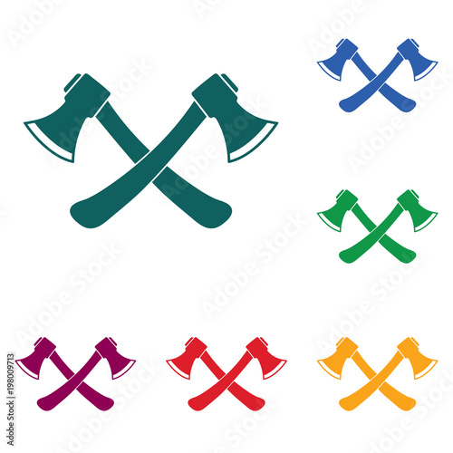 The ax icon. Axe symbol