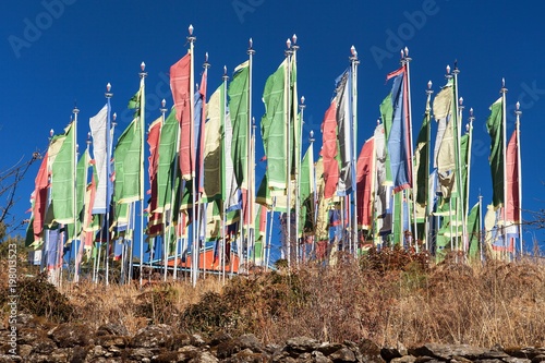 Mani prayar flags photo