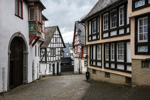 Timber-frame houses in the Old Town of  Limburg an der Lahn, Germany © ptashkan
