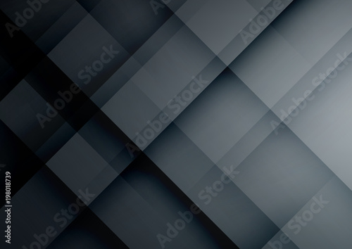 Abstract black geometric vector background, can be used for cover design, poster, advertising.