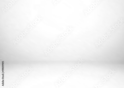 Empty gray studio room, used as background for display your products
