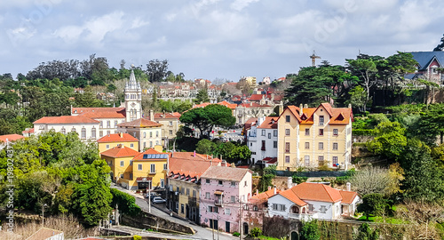 Cityscape of Sintra. Portugal