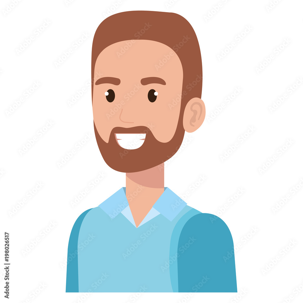 young man avatar character vector illustration design young man avatar character vector illustration design