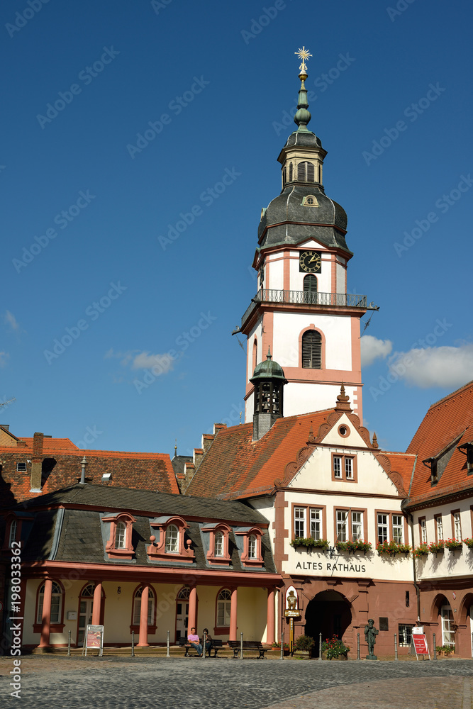 Fototapeta premium Erbach Altes Rathaus