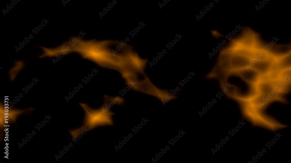 Fire flames over black background texture. Science fiction space theme concept. Orange nebula effect Fire flames over black background texture. Science fiction space theme concept. Orange nebula effect