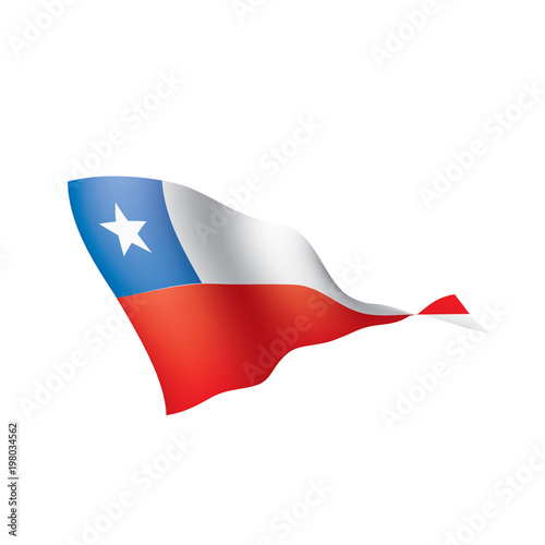 Free Download Chile flag, vector illustration - GFXLoad