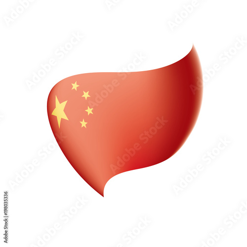 China flag  vector illustration