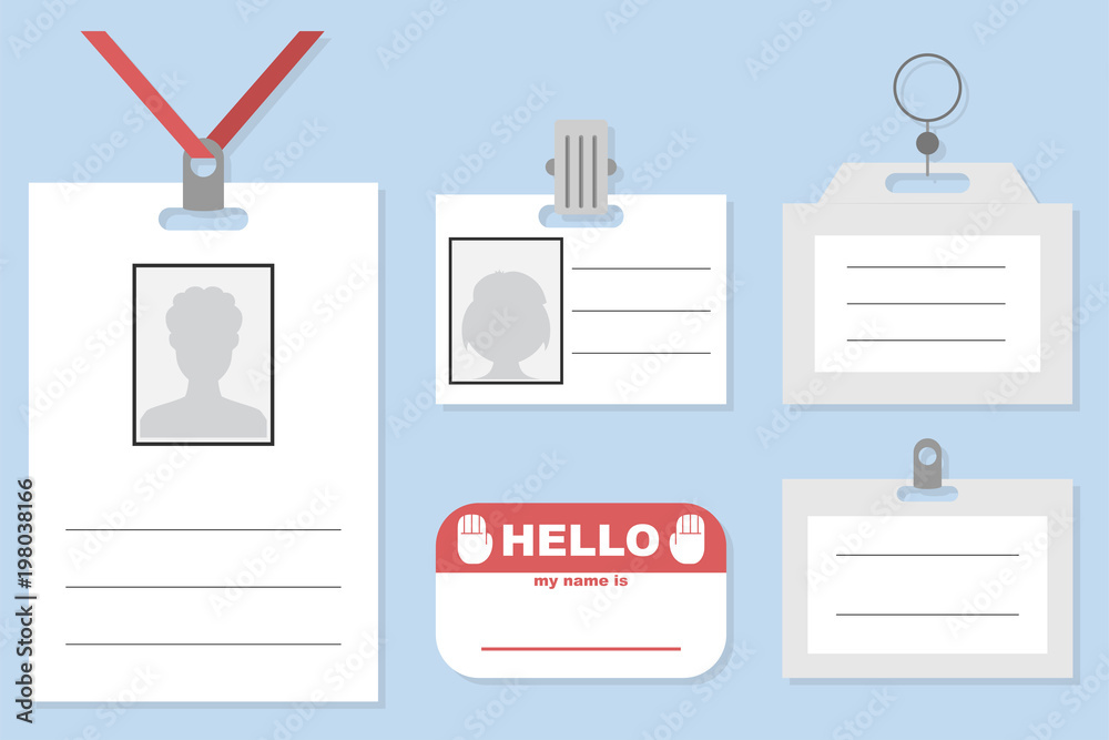 Id Card Sticker