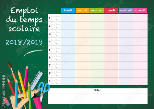 2018-2019-Emploi du temps scolaire-1
