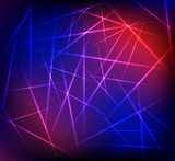 Vector abstract neon background