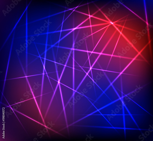 Vector abstract neon background