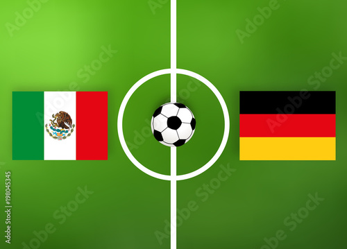 Fußball - Mexiko gegen Deutschland