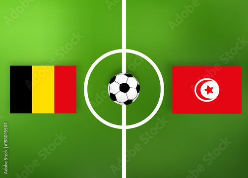 Fußball - Tunesien gegen Belgien