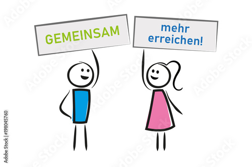 Mann und Frau - GEMEINSAM mehr erreichen