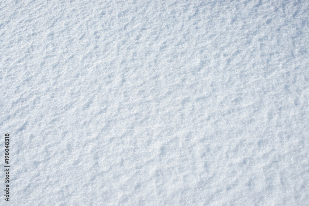 Obraz premium Smooth snow