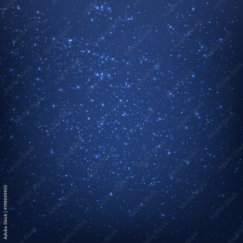 Blue Space Background