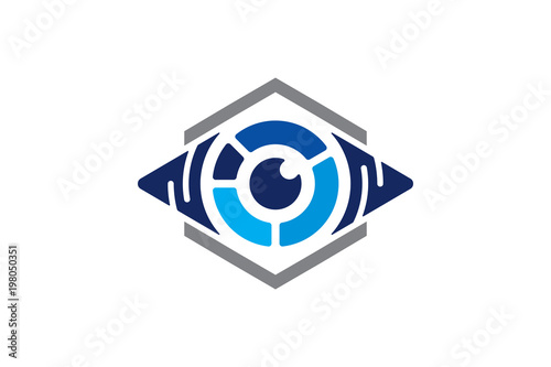 Eye Security Logo Icon