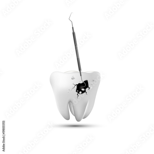 Dental Icon,Protect Tooth - Illustration